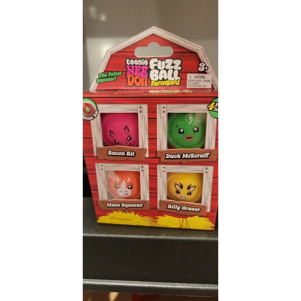Needoh Barnyard Mini Fuzzball